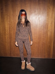 Never Fully Dressed Leopard Thermal Leggings - Image 1 of 4