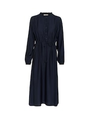 Cream Blue CRMila Maxi Shirt Dress - Image 3 of 4