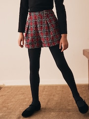 Red Pleat Front Shorts (3-16yrs) - Image 2 of 4