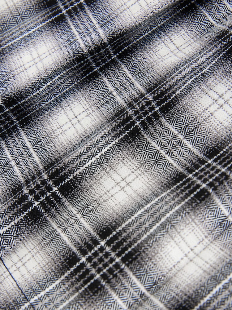 Black/White Check Pleated Skirt (3-16yrs) - Image 9 of 9