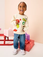 White The Grinch Crew Sweatshirt (6mths-8yrs) - Image 2 of 4