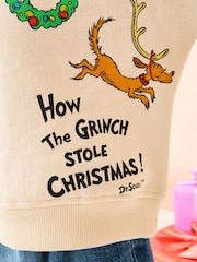 White The Grinch Crew Sweatshirt (6mths-8yrs) - Image 4 of 4