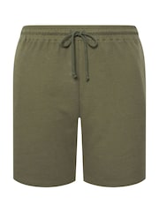 BadRhino Big & Tall Green Textured Shorts - Image 1 of 2