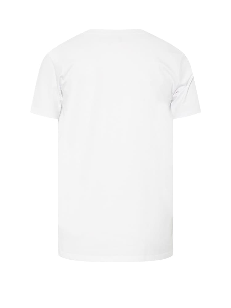 Blanco - BadRhino Big & Tall Soft Touch T-Shirt - Imagen 7 de 7 Blanco - BadRhino Big & Tall Soft Touch T-Shirt - Imagen 7 de 7