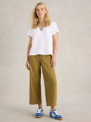 White Stuff White Lucia Embroidered Top - Image 1 of 6