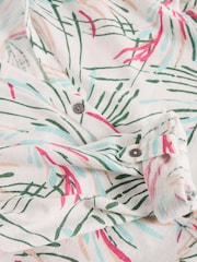 White Stuff Green Annie 100% Cotton Jersey Shirt - Image 6 of 6