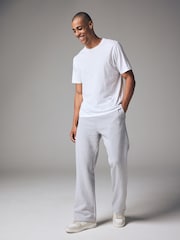Black/Navy Blue/Grey Marl Open Cotton Rich Jersey Joggers 5 Pack - Image 10 of 27