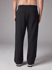 Black/Navy Blue/Grey Marl Open Cotton Rich Jersey Joggers 5 Pack - Image 5 of 27