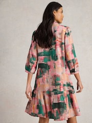 White Stuff Pink Harpreet Dress - Image 2 of 6