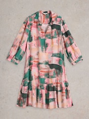 White Stuff Pink Harpreet Dress - Image 5 of 6