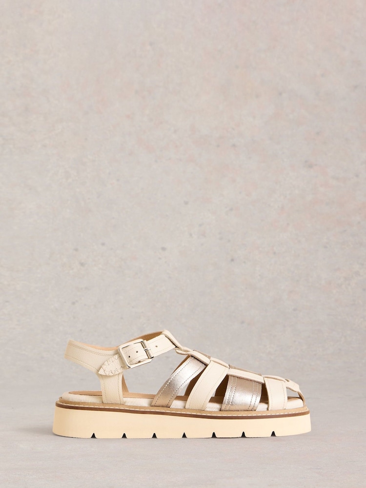 White Stuff Chunky Fisherman Sandals - Imagen 1 de 4