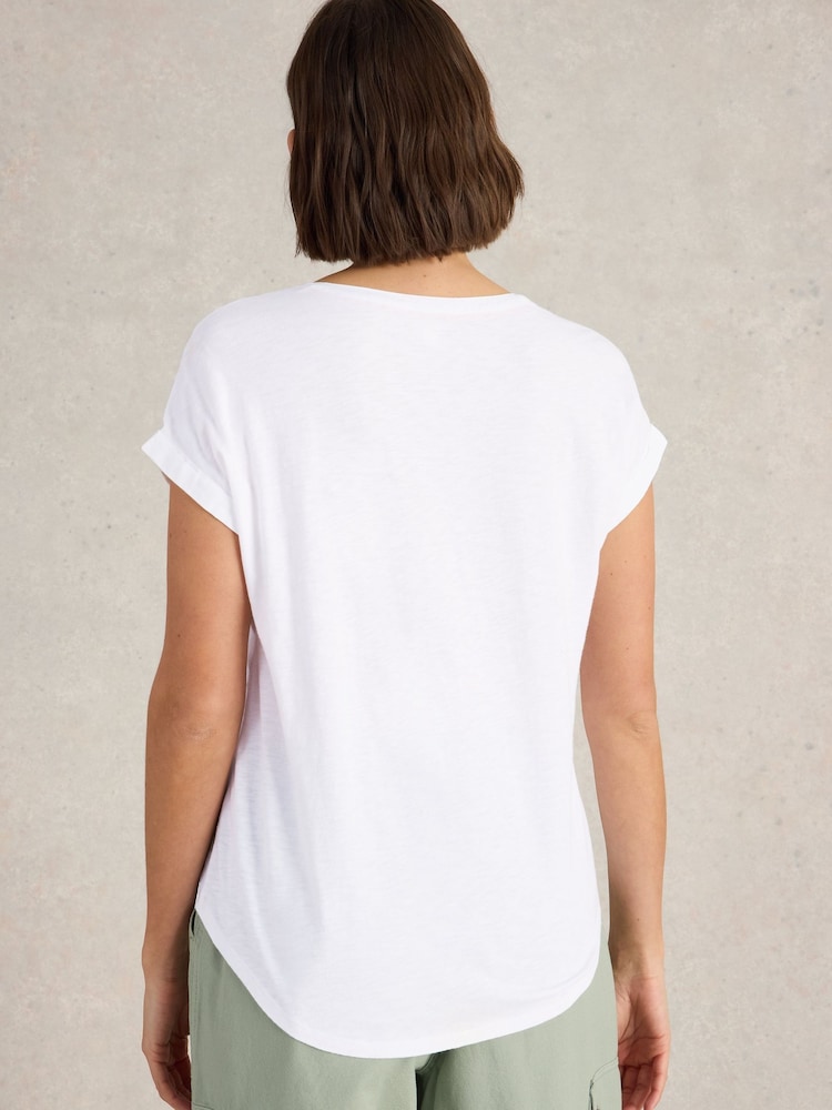 White Stuff White 100% Cotton Beth Shirt - Image 2 of 4