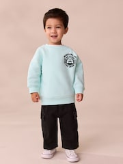 Blue Monsters Inc Crew Sweatshirt (6mths-8yrs) - Image 1 of 8