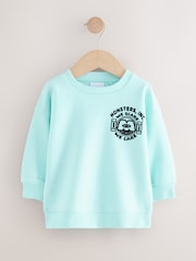 Blue Monsters Inc Crew Sweatshirt (6mths-8yrs) - Image 5 of 8