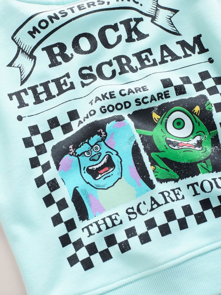 Blue Monsters Inc Crew Sweatshirt (6mths-8yrs) - Image 8 of 8