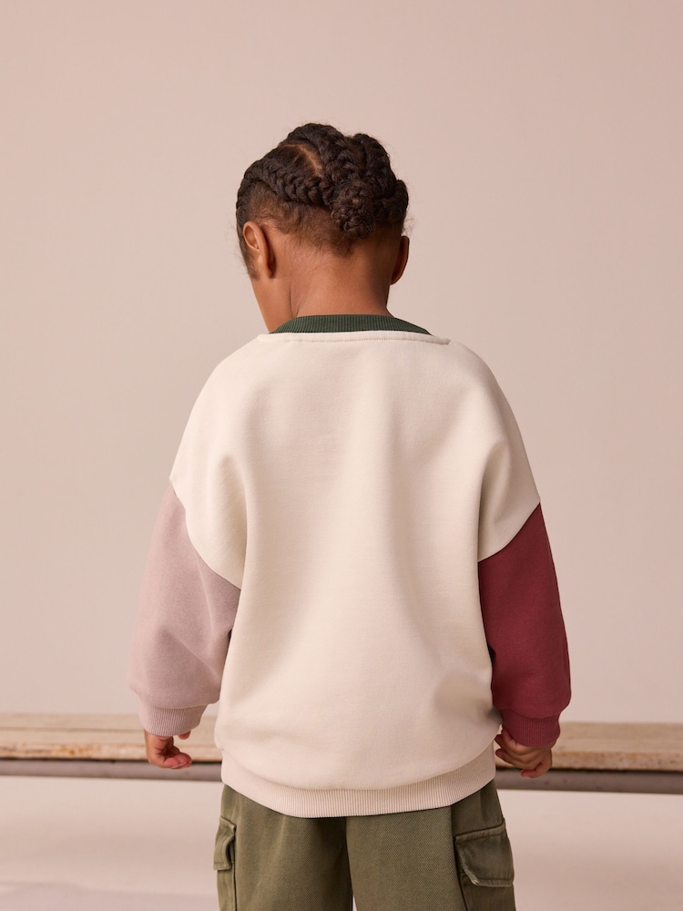 Stone Lion King Crew Sweatshirt (6mths-8yrs) - Image 2 of 4