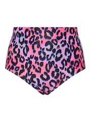 Yours Curve Pink High Waisted Briefs - Image 6 of 7