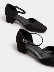 Yours Curve Black Extra-Wide Fit Two Part Mary-Jane Pumps - Image 4 of 5