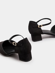 Yours Curve Black Extra-Wide Fit Two Part Mary-Jane Pumps - Image 5 of 5