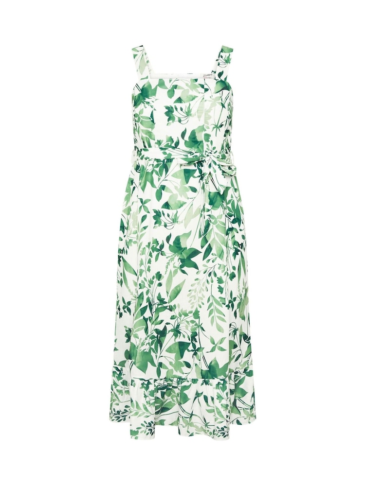 Yours Curve Green London Look Dress - Image 6 of 6