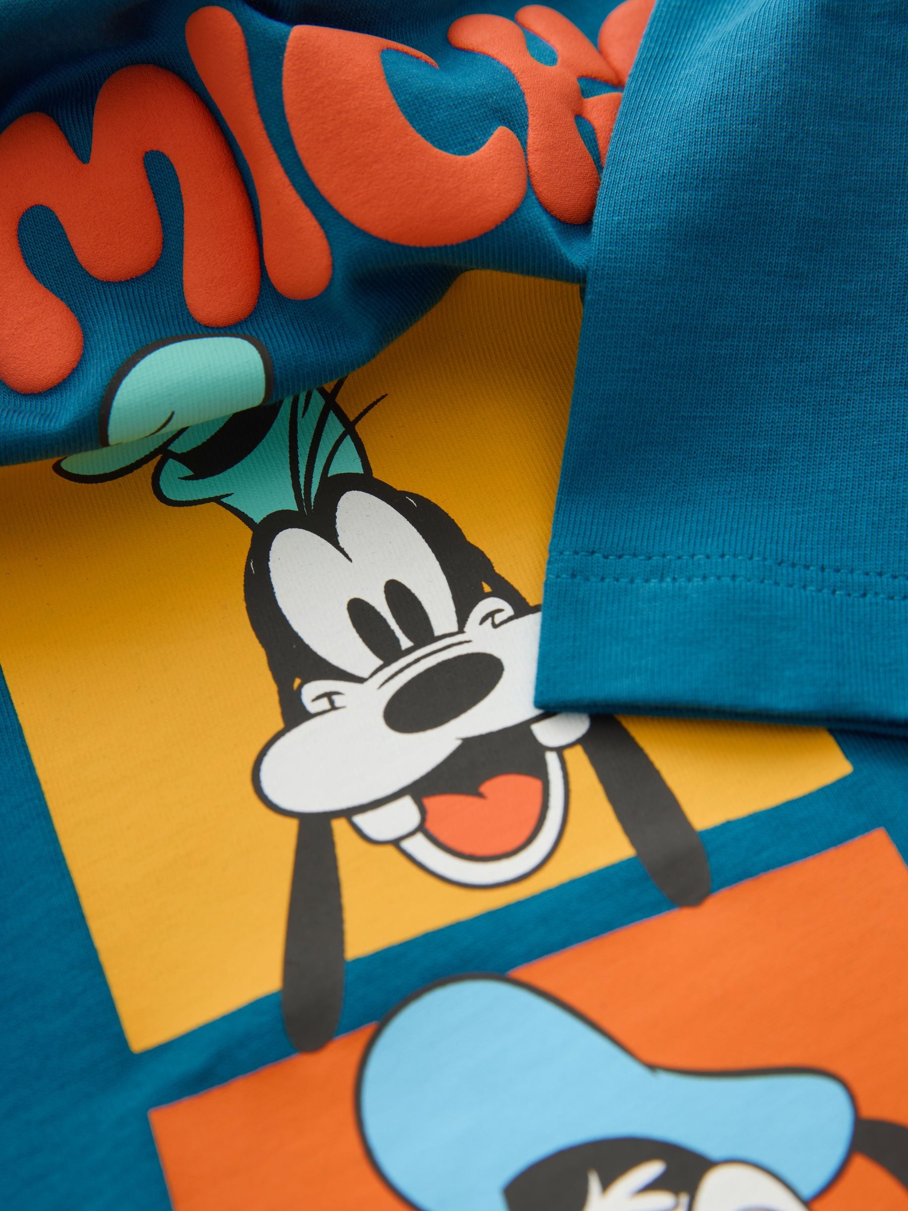 Buy Blue Mickey Mouse Long Sleeve T-Shirt (3mths-8yrs) from Next USA