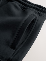 Black/Grey Marl Jersey Cuffed Cargo Joggers 2 Pack - Image 17 of 20