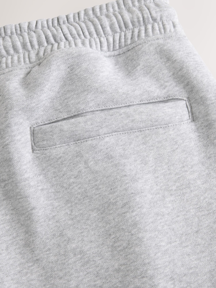 Black/Grey Marl Jersey Cuffed Cargo Joggers 2 Pack - Image 20 of 20