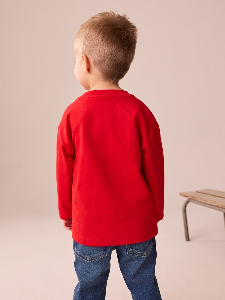 Red Spidey and His Amazing Friends Long Sleeve T-Shirt (6mths-8yrs) - Image 2 of 4