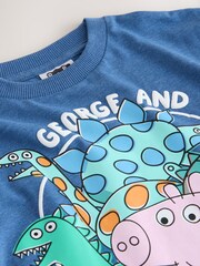 Blue Peppa Pig Long Sleeve T-Shirt (6mths-8yrs) - Image 3 of 4