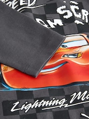 Charcoal Grey Disney Cars Long Sleeve T-Shirt (9mths-8yrs) - Image 7 of 8