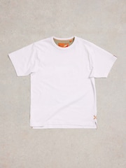 White Stuff White Graphic 100% Cotton T-Shirt - Image 5 of 7