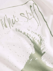 White Stuff White Graphic 100% Cotton T-Shirt - Image 7 of 7