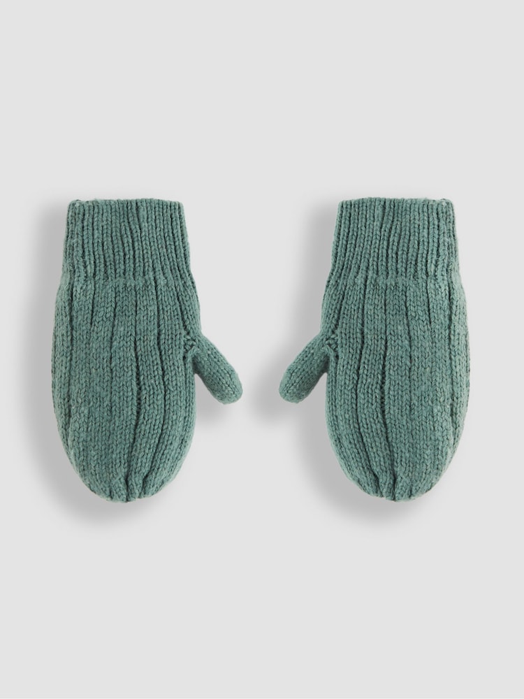 JoJo Maman Bébé Green Mittens - Image 1 of 3 JoJo Maman Bébé Green Mittens - Image 1 of 3