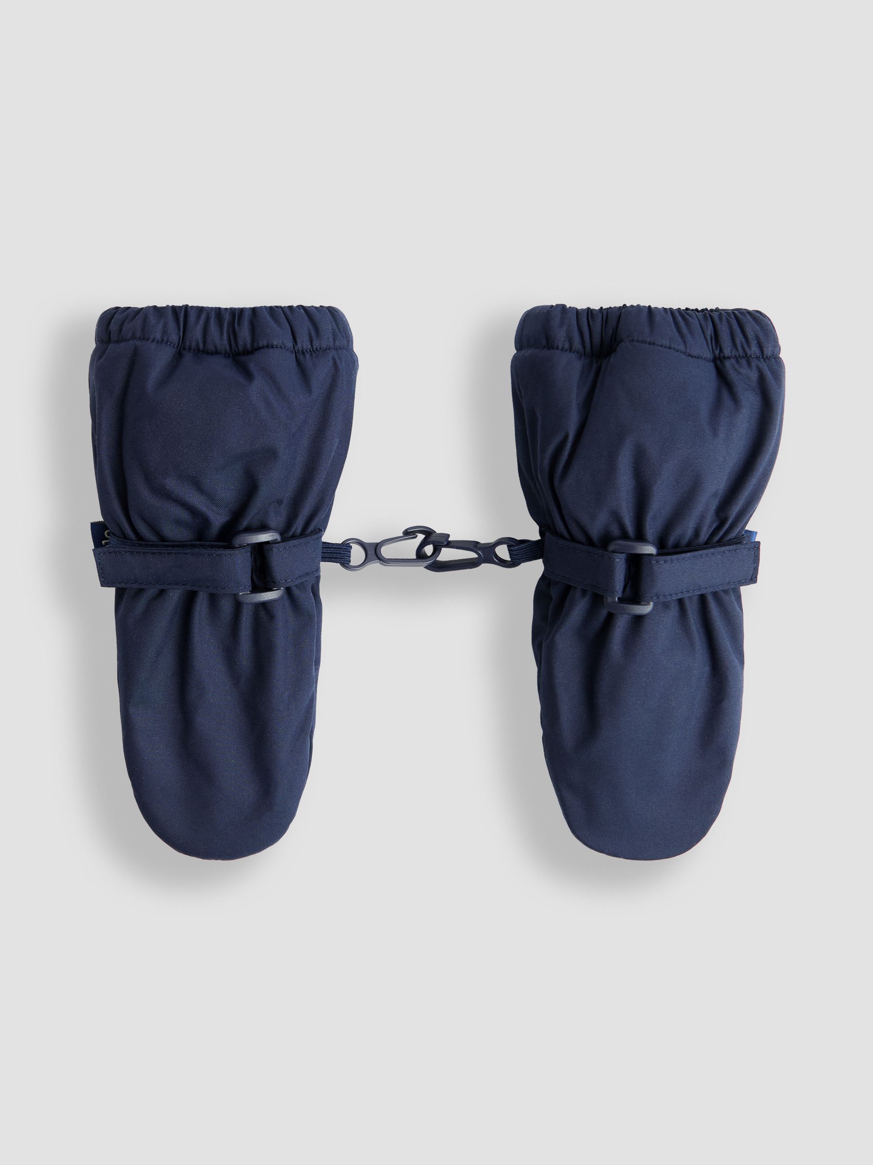 Jojo Maman Bébé Navy Waterproof Fleece Lined Mittens