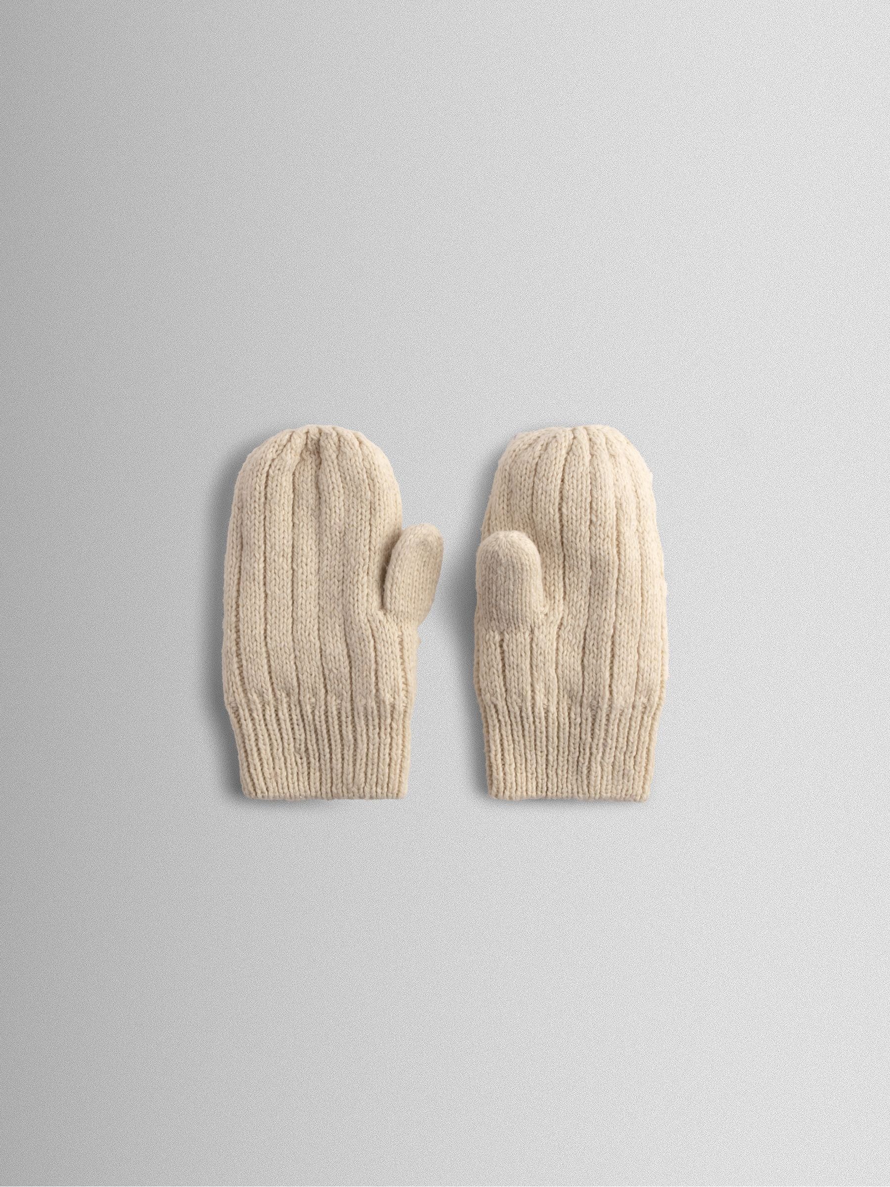 Jojo Maman Bébé Cream Mittens