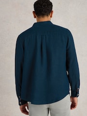 White Stuff Blue Navy Keswick Shirt - Image 2 of 6