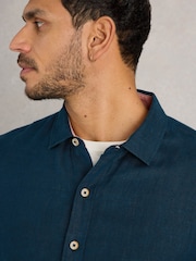 White Stuff Blue Navy Keswick Shirt - Image 4 of 6