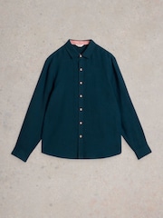 White Stuff Blue Navy Keswick Shirt - Image 5 of 6