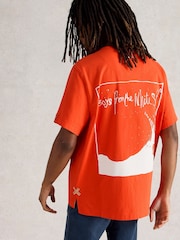 White Stuff Red Pocket 100% Cotton T-Shirt - Image 2 of 7