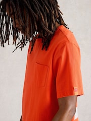 White Stuff Red Pocket 100% Cotton T-Shirt - Image 4 of 7