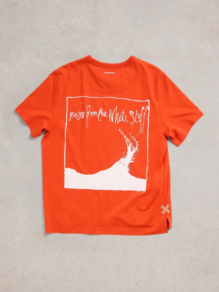 White Stuff Red Pocket 100% Cotton T-Shirt - Image 6 of 7