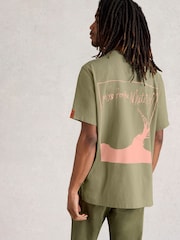White Stuff Green Pocket 100% Cotton T-Shirt - Image 2 of 7