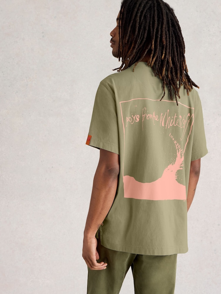 White Stuff Green Pocket 100% Cotton T-Shirt - Image 2 of 7