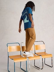 White Stuff Blue Pocket 100% Cotton T-Shirt - Image 4 of 7