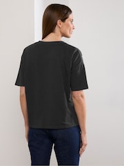 Star by Julien MacDonald Black 100% Cotton Eyelet Top - Image 4 of 9