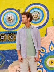 White Stuff Blue Keswick Shirt - Image 1 of 7