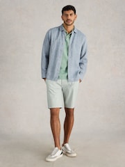 White Stuff Blue Keswick Shirt - Image 2 of 7