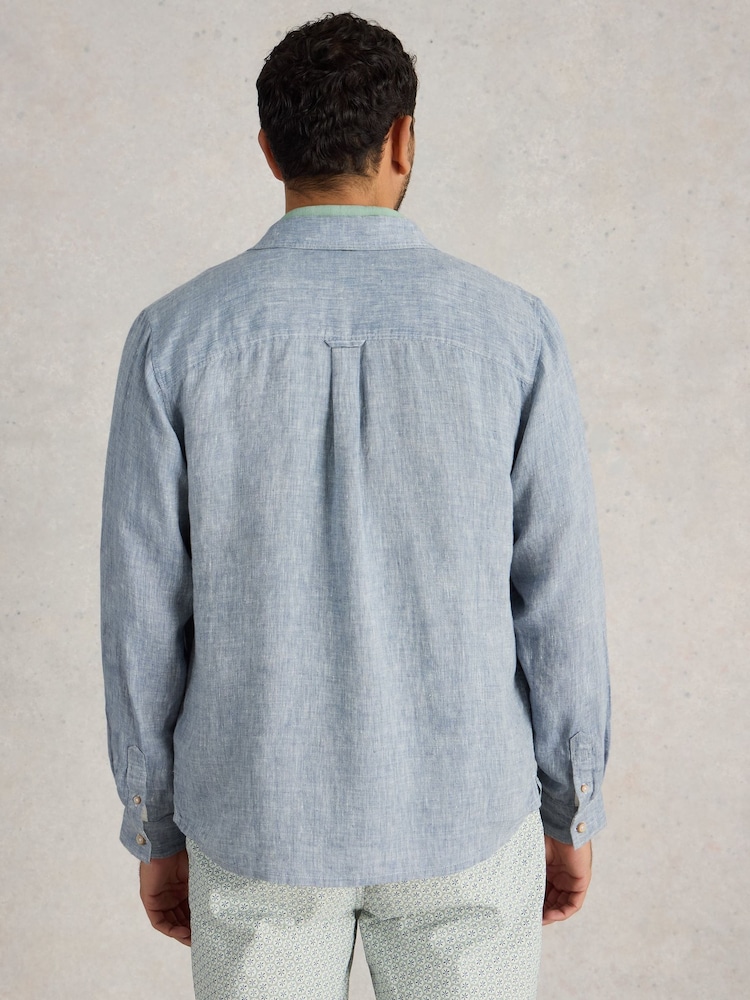 Azul - White Stuff Keswick Shirt - Imagen 2 de 4