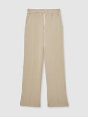 Reiss Sage Green Ronnie Interlock Pintuck Drawstring Joggers - Image 2 of 6