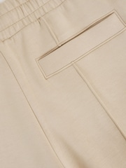 Reiss Sage Green Ronnie Interlock Pintuck Drawstring Joggers - Image 6 of 6